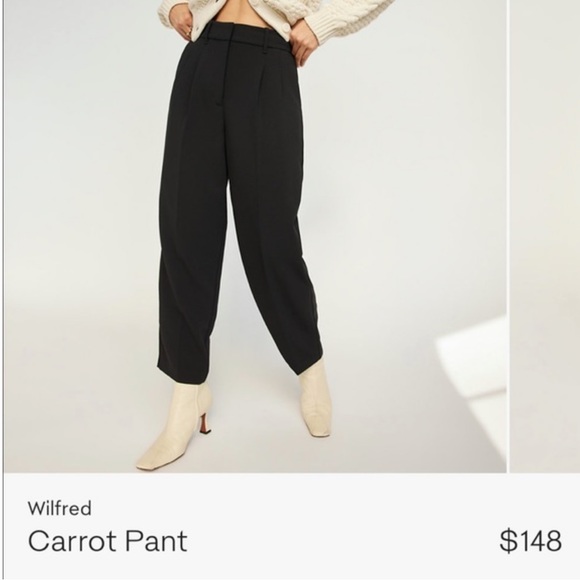 Wilfred size 2 dress pant - very good condition - similar to carrot pant - Picture 1 of 5
